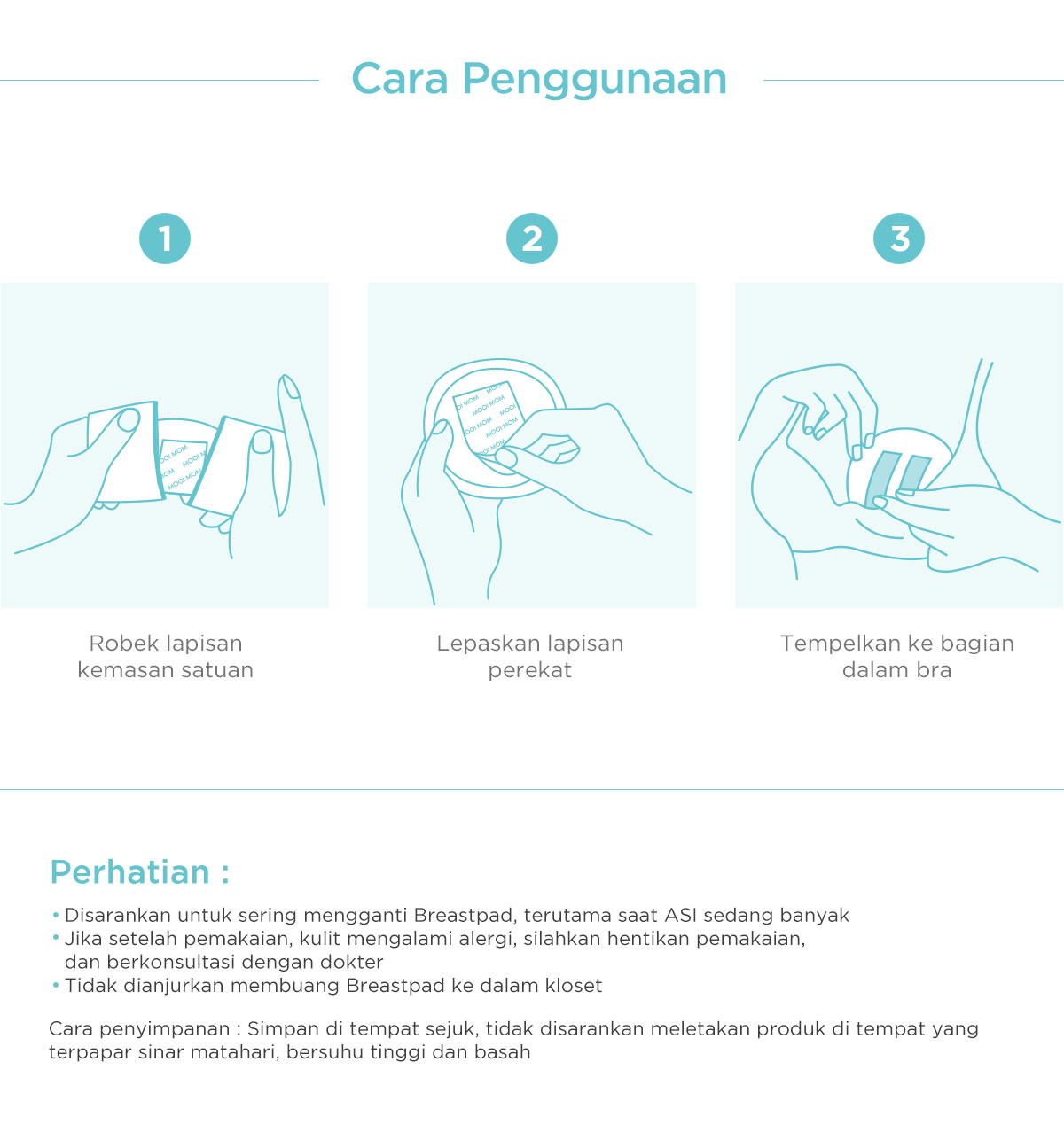 Breast pad murah online MOOIMOM
