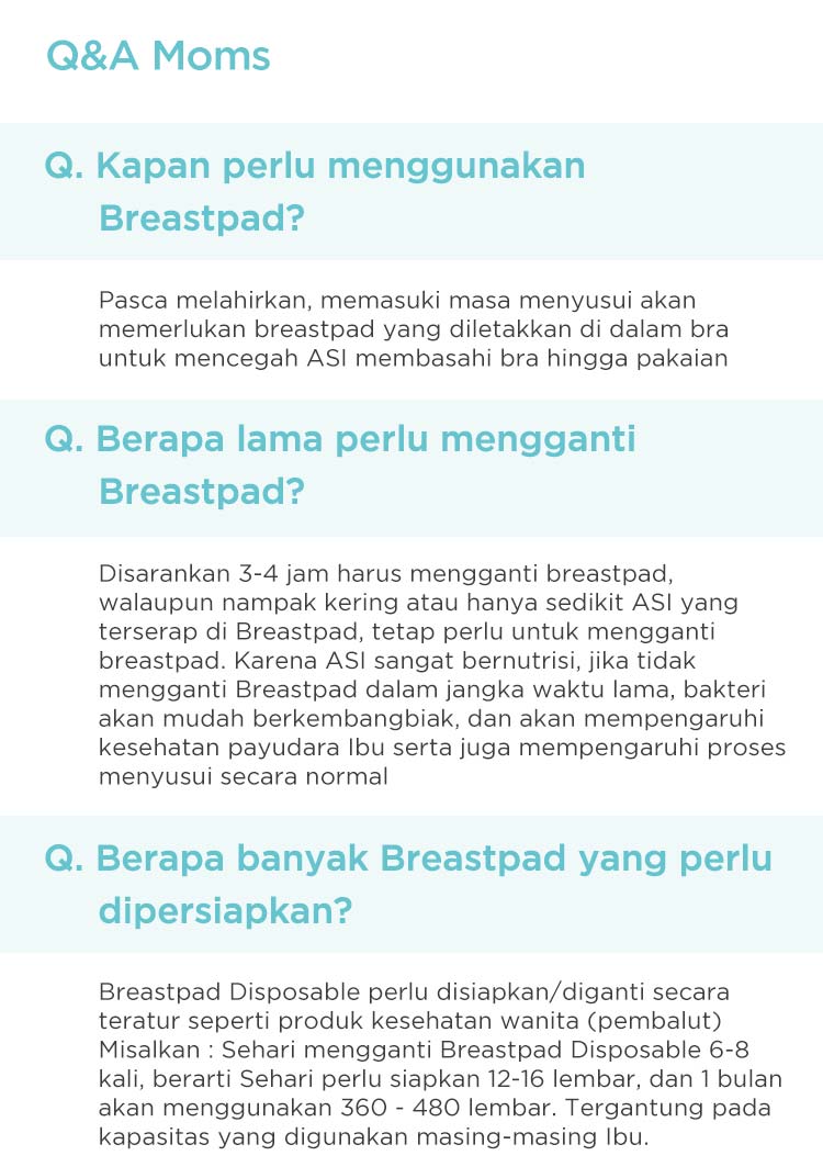 Penyerap ASI murah MOOIMOM