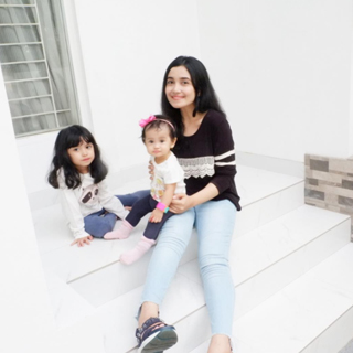 Nursing top from @mooimom.id. So comfortable! Bukaan menyusuinya bisa sebesar ini. Luar biasa!