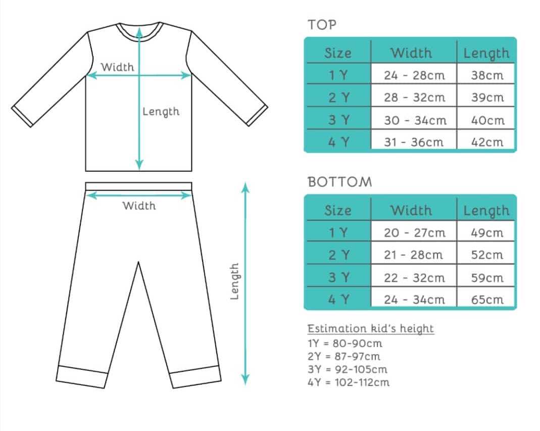 size guide picture