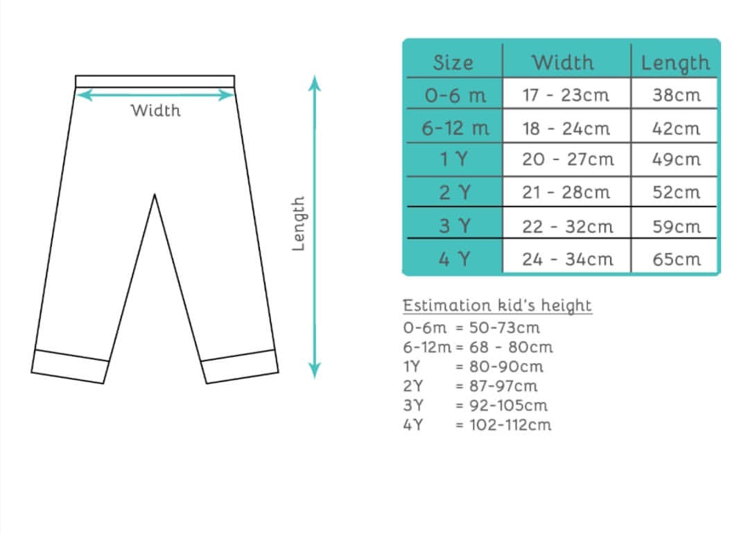 size guide picture