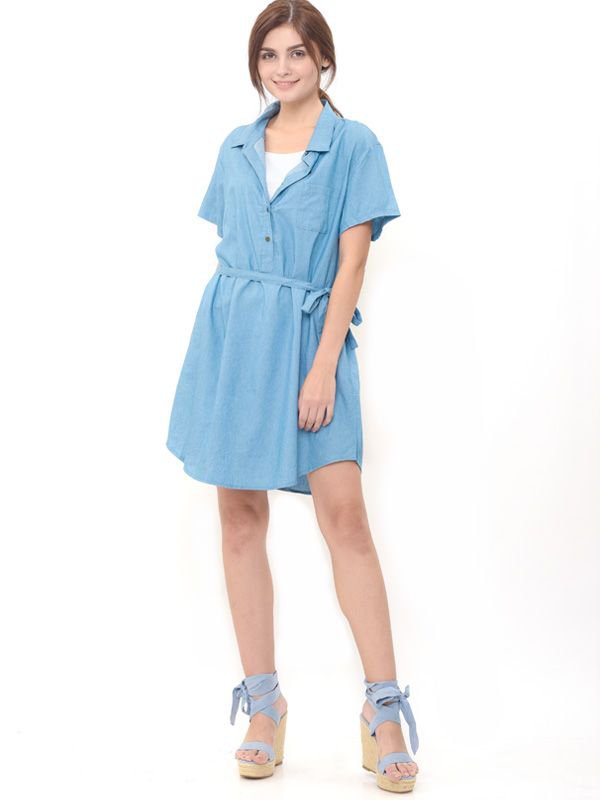 Denim Nursing Dress