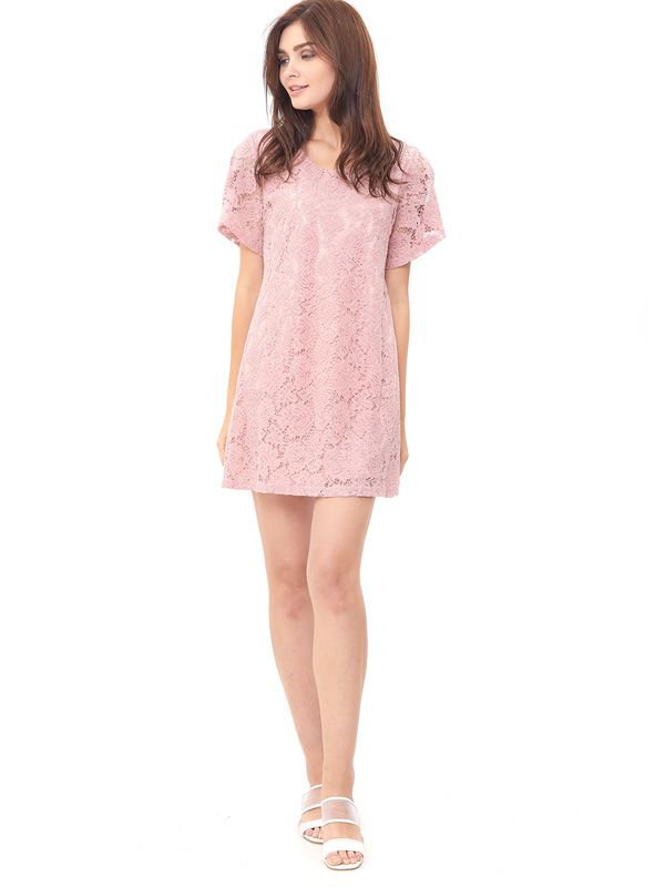 Full Lace Nursing Dress