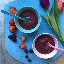 Resep MPASI: Puree Buah Mix 5 (Untuk 6 bulan keatas)