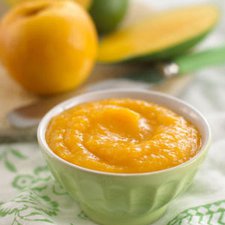 Resep MPASI: Puree Apel dan Mangga (6 bulan keatas)