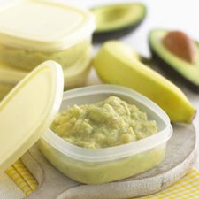 Menu MPASI: Avocado & Banana Puree (6 bulan keatas)