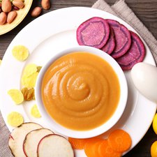 RESEP MPASI: Puree Mangga Pisang (6-9 Bulan)
