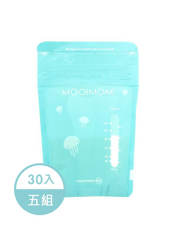站立式輕巧母乳袋120ml(30入x5組)