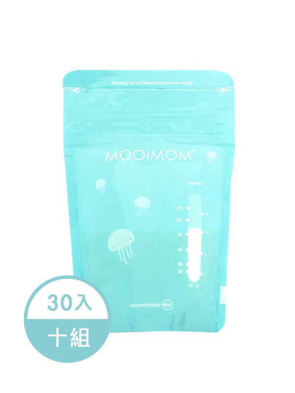 站立式輕巧母乳袋120ml(30入x10組)