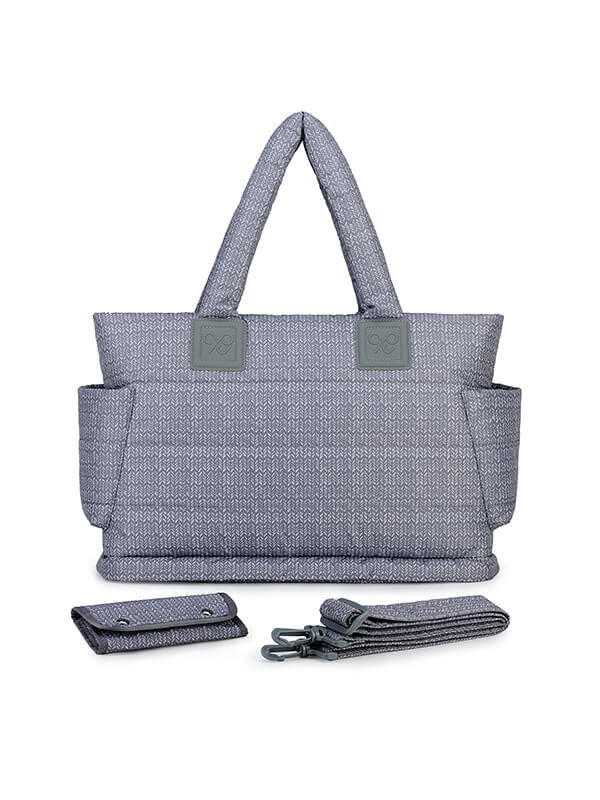 CIPU Airy Tote Bag Eco Knitted Grey L