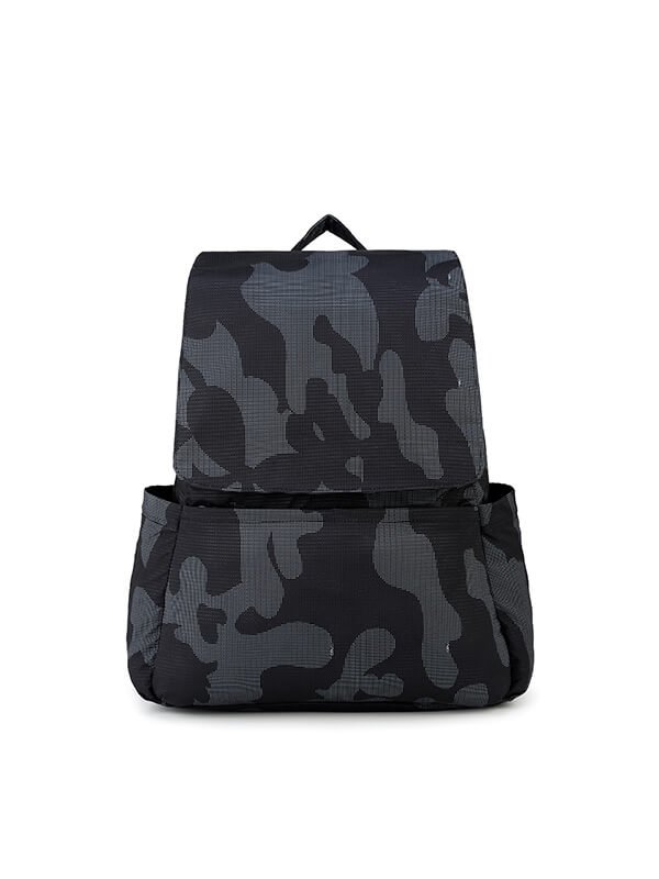 CIPU Light Backpack Black Camouflage L