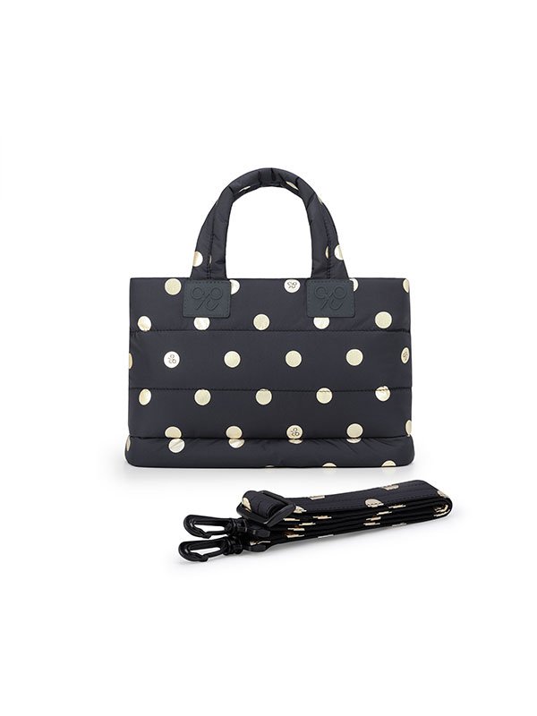 CIPU Airy Totebag ECO Gold Polka Dot S