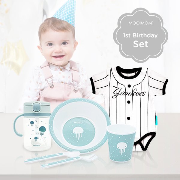MOOIMOM First Baby Boy Birthday Gift A - Kado Ulang Tahun