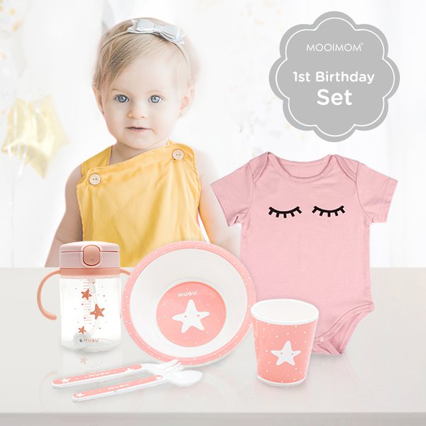 MOOIMOM First Baby Girl Birthday Gift A - Kado Ulang Tahun