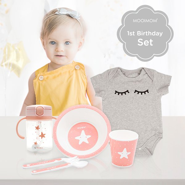 MOOIMOM First Baby Girl Birthday Gift A - Kado Ulang Tahun