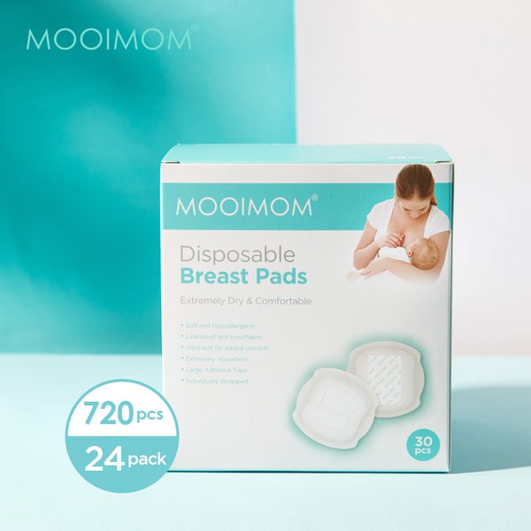 MOOIMOM 24 Pack Disposable Breastpad