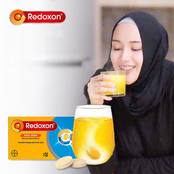 New Redoxon Eff Zinc Orange 20 Tablet