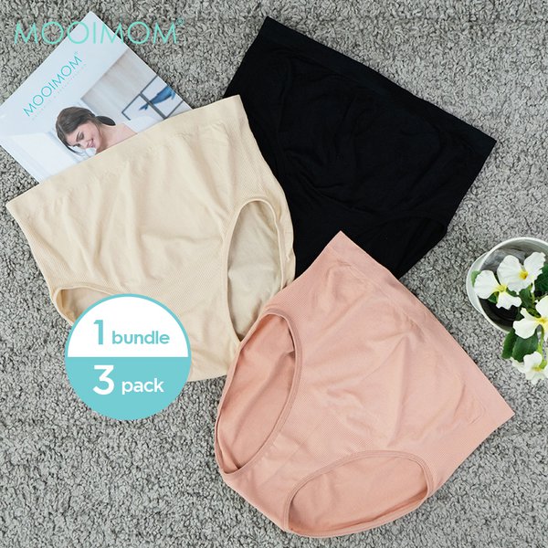 MOOIMOM 3 Pack High Waist Briefs