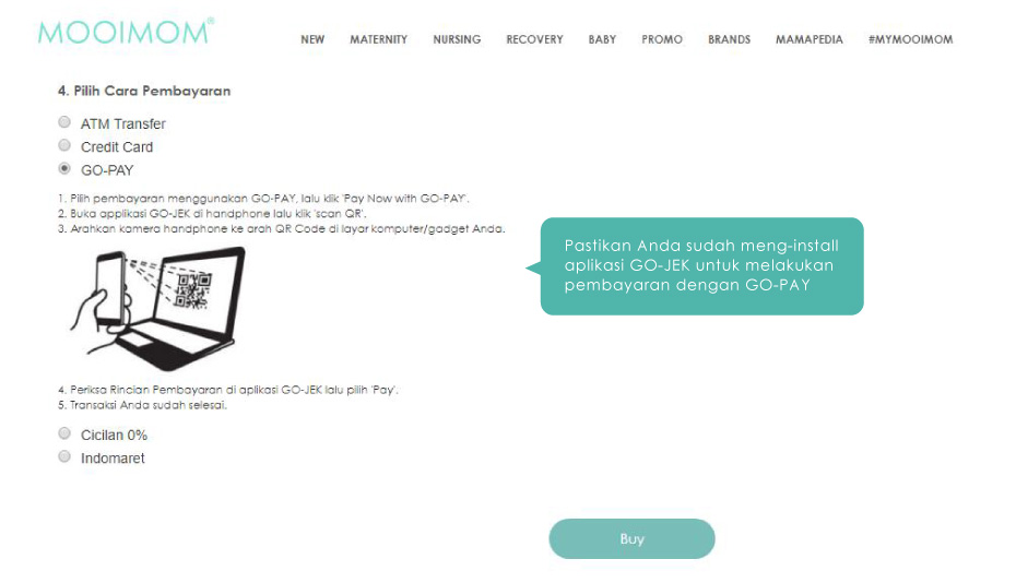Gopay steps