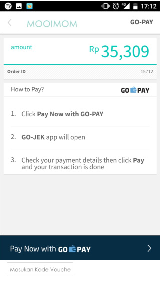 Gopay steps